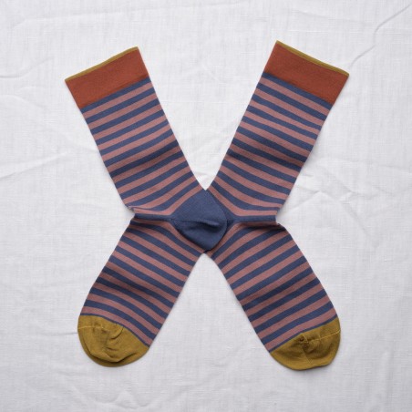 Grape Striped Sock